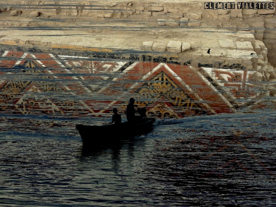 Pérou, pirogue.